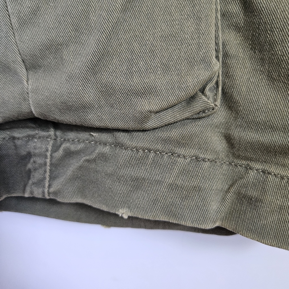 The Lucky Brand Olive Green Cargo Shorts Womens 6/28 - Picture 4 of 14